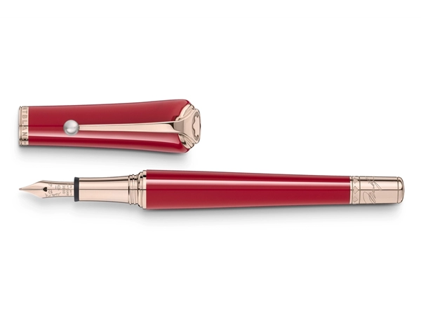 Een Montblanc Muses Marilyn Monroe Rood Vulpen koop je bij Pengraveren.nl