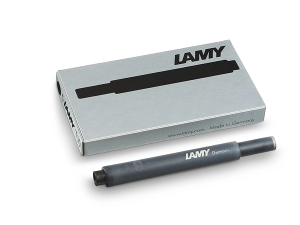 Een LAMY T10 Inktpatronen Zwart koop je bij Pengraveren.nl