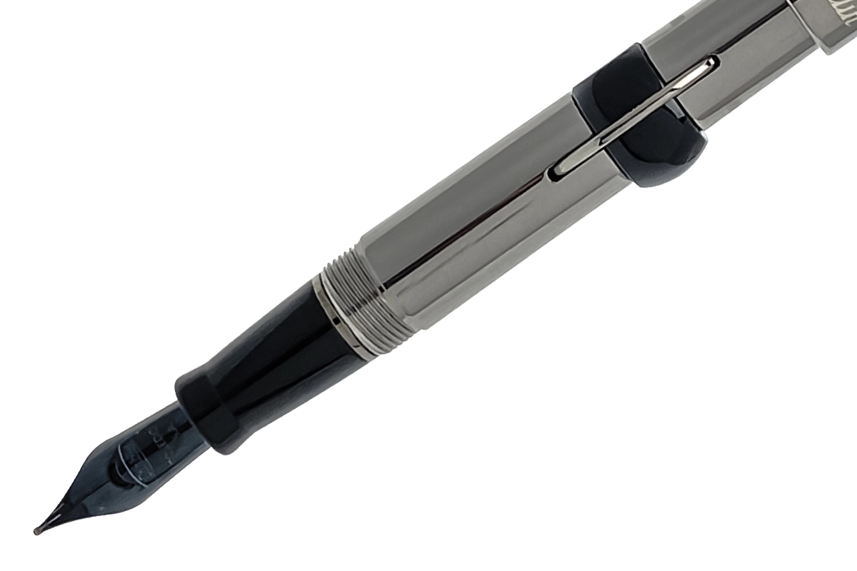 Buy your Conklin Mark Twain Crescent Filler Gunmetal LE (1898) Fountain Pen at P.W. Akkerman Amsterdam