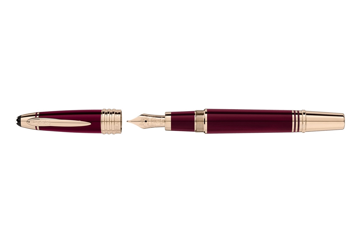 Een Montblanc Great Characters John F. Kennedy Burgundy Vulpen koop je bij Pengraveren.nl