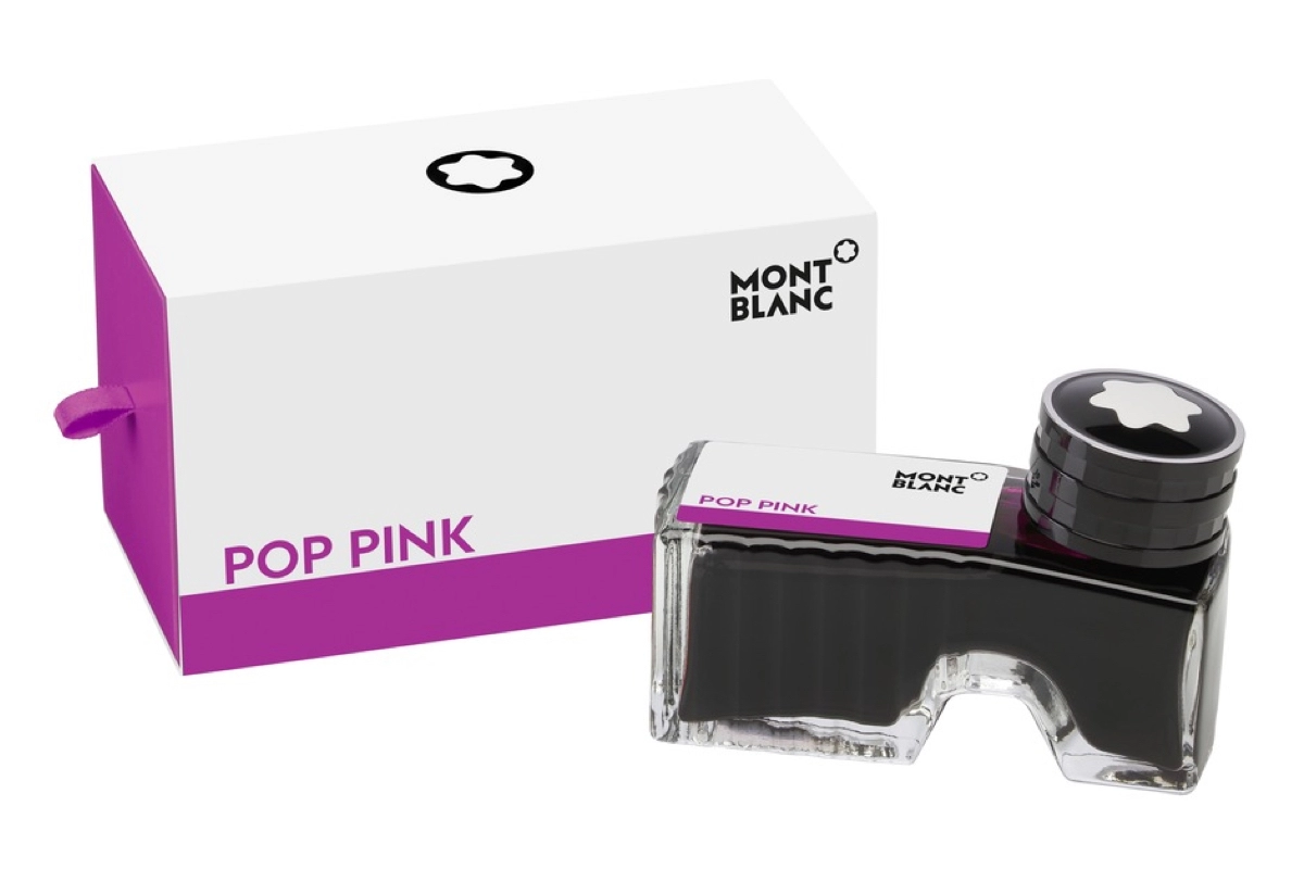 Een Montblanc Inktpot 60ml Pop Pink koop je bij Pengraveren.nl