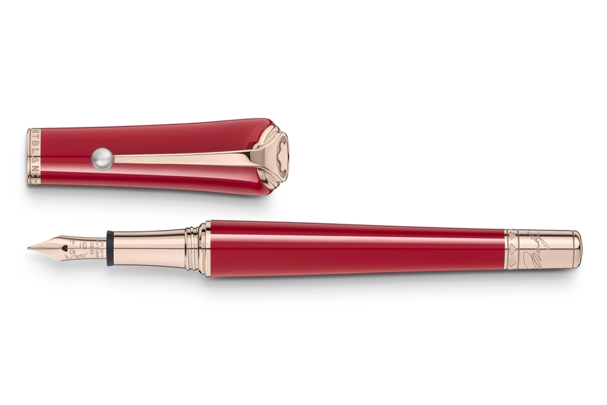 Een Montblanc Muses Marilyn Monroe Rood Vulpen koop je bij Pengraveren.nl