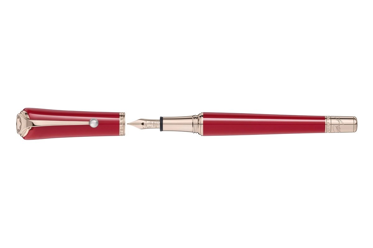 Een Montblanc Muses Marilyn Monroe Rood Vulpen koop je bij Pengraveren.nl