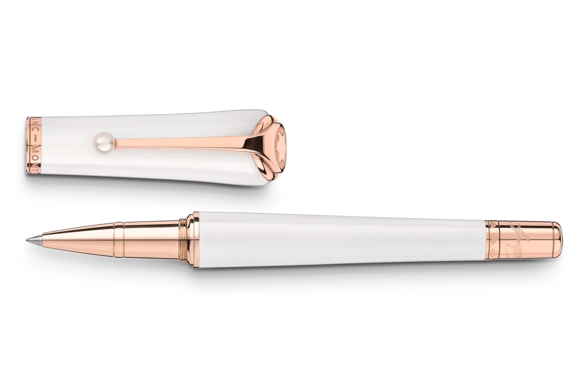 Een Montblanc Muses Marilyn Monroe Special Edition Pearl Rollerball koop je bij Pengraveren.nl