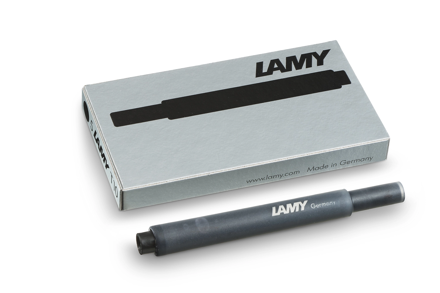 Een LAMY T10 Inktpatronen Zwart koop je bij Pengraveren.nl